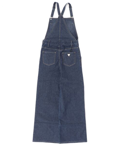 Guess（ゲス）の「Wide Denim Overalls（サロペット/オーバーオール・レディース・ダークブルー・26inch/28inch/24inch）」の8枚目の写真