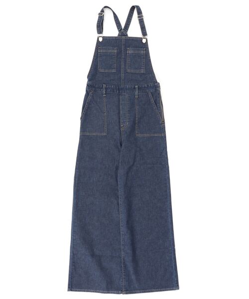 Guess（ゲス）の「Wide Denim Overalls（サロペット/オーバーオール・レディース・ダークブルー・26inch/28inch/24inch）」の9枚目の写真
