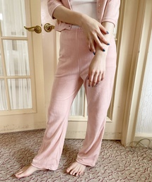 petite LULU ベロアロングパンツ