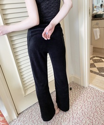 petite LULU ベロアロングパンツ