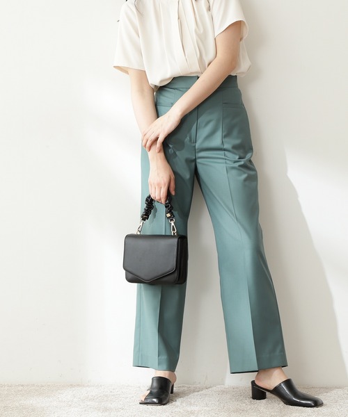 中古・古着通販】CELINE (セリーヌ) センタープレス ウール スラックス  