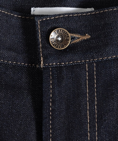 MUHET(ミュエータ)の「テーパードデニムパンツ(デニムパンツ・レディース・ライトブルー/ダークインディゴブルー・SMALL/MEDIUM/X-LARGE)」の17枚目の写真
