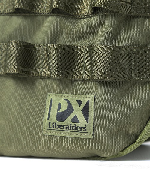 Liberaiders(リベレイダース)の「LIBERAIDERS リベレイダース / PX ROGER SHOULDER BAG ナイロンミリタリーアウトドアショルダーバッグ / 829022201(ショルダーバッグ・メンズ・ブラック/ネイビー/オリーブ・FREE)」の5枚目の写真