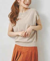 Chez toi | フレンチスリーブボートネックプルオーバー(カーディガン/ボレロ)