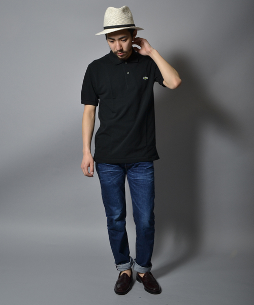 LACOSTE（ラコステ）の「LACOSTE(ラコステ) / ポロシャツ（L1212）（ポロシャツ・メンズ・ホワイト/ブラック/ネイビー・4/3）」の5枚目の写真