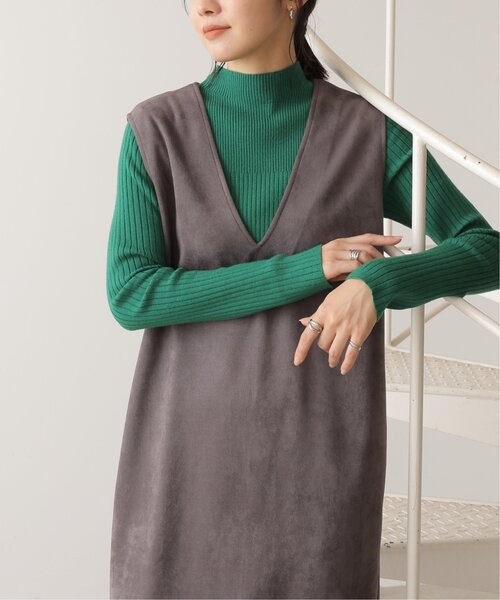 frames RAY CASSIN（フレームスレイカズン）の「グラデーション リブプルオーバー（ニット/セーター・レディース・ブラック/ベージュ/ブラウン/レッド/オフホワイト/サックスブルー/イエロー/グリーン・FREE）」の22枚目の写真