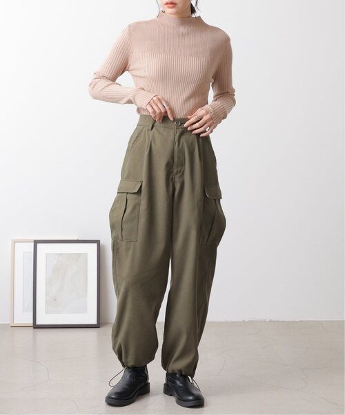 frames RAY CASSIN（フレームスレイカズン）の「グラデーション リブプルオーバー（ニット/セーター・レディース・ブラック/ベージュ/ブラウン/レッド/オフホワイト/サックスブルー/イエロー/グリーン・FREE）」の11枚目の写真