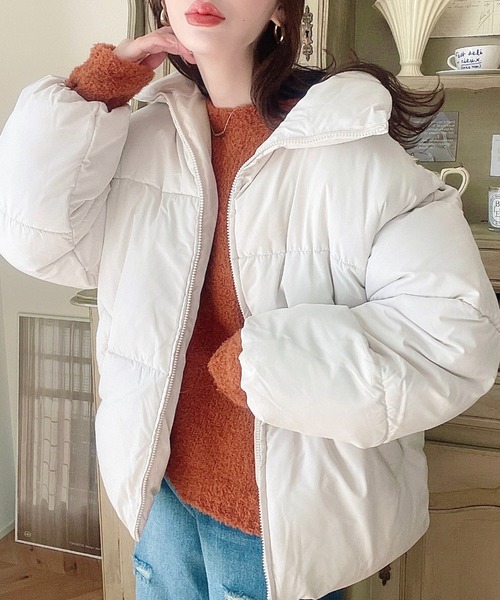 【美品】  ダウンジャケット2580LB アイボリー URBAN RESEARCH DOORS（アーバンリサーチドアーズ）の「グリーンダウン