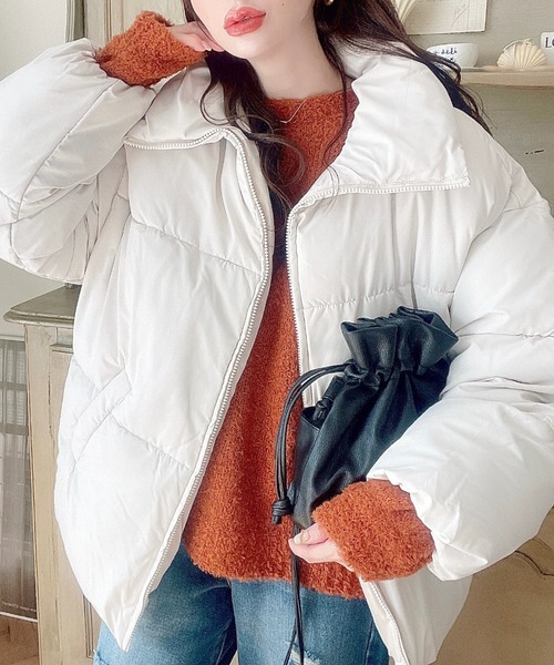 セール】【累計販売枚数1万枚突破！】エコダウンスタンドカラー