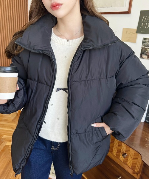 セール】【累計販売枚数1万枚突破！】エコダウンスタンドカラー