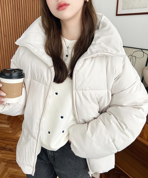 セール】【累計販売枚数1万枚突破！】エコダウンスタンドカラー