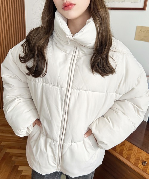  ⭐︎ホワイト ダウンジャケット セール】【累計販売枚数2万枚突破！】エコダウンスタンドカラー