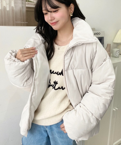 セール】【累計販売枚数2万枚突破！】エコダウンスタンドカラー