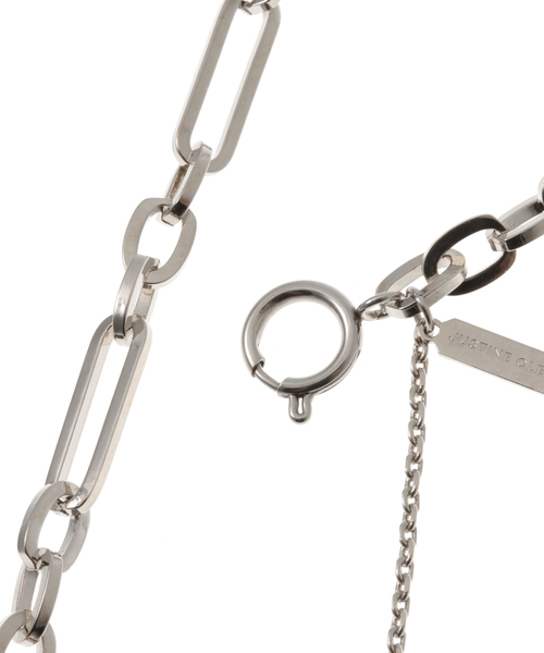 ジャスティーヌクランケJustine Clenquetシルバーチェーンネックレス JUSTINE CLENQUET（ジュスティーヌクランケ）の「【JUSTINE CLENQUET