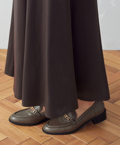 COMME CA ISM(コムサイズム)の「マットサテン切替 マーメイドスカート(スカート・レディース・ブラック/チャコール・SMALL/MEDIUM/LARGE)」の20枚目の写真