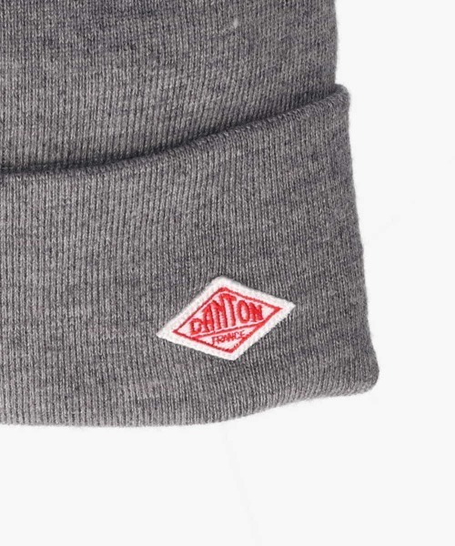 DANTON（ダントン）の「DANTON　PON KNIT CAP（ニットキャップ/ビーニー・レディース・ブラック/ダークグリーン/オフホワイト/ブルー/キャメル/チャコール/ダークネイビー/レッド・F）」の19枚目の写真