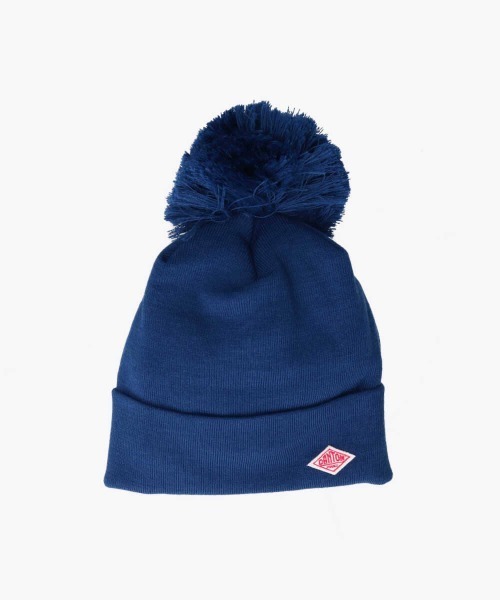 DANTON（ダントン）の「DANTON　PON KNIT CAP（ニットキャップ/ビーニー・レディース・ブラック/ダークグリーン/オフホワイト/ブルー/キャメル/チャコール/ダークネイビー/レッド・F）」の22枚目の写真