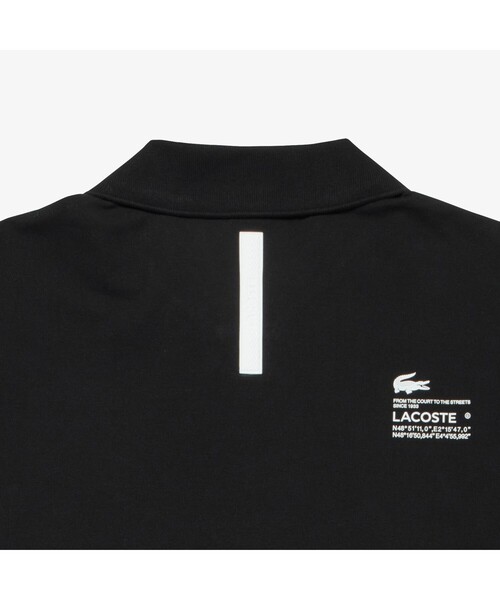 LACOSTE(ラコステ)の「エコ鹿の子地スポーツポロシャツ(ポロシャツ・メンズ・ライム/ブルー/ブラック・3/5/2/4/6)」の8枚目の写真