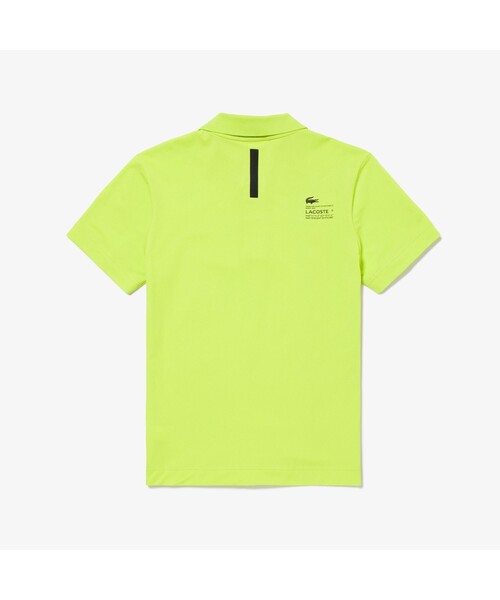 LACOSTE(ラコステ)の「エコ鹿の子地スポーツポロシャツ(ポロシャツ・メンズ・ライム/ブルー/ブラック・3/5/2/4/6)」の11枚目の写真