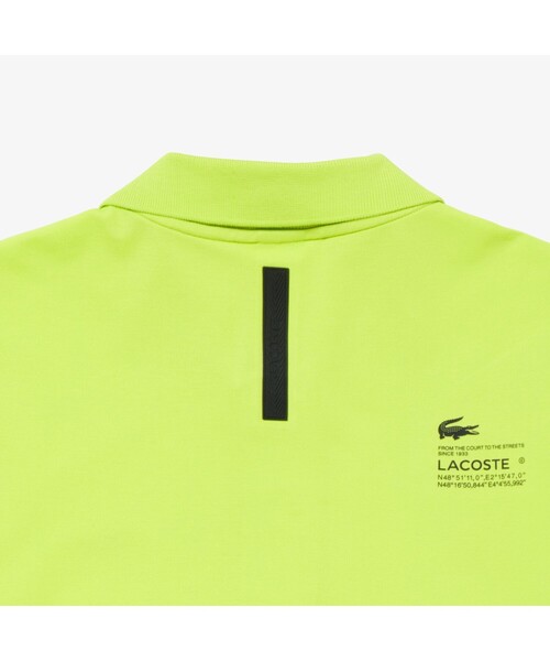 LACOSTE(ラコステ)の「エコ鹿の子地スポーツポロシャツ(ポロシャツ・メンズ・ライム/ブルー/ブラック・3/5/2/4/6)」の13枚目の写真