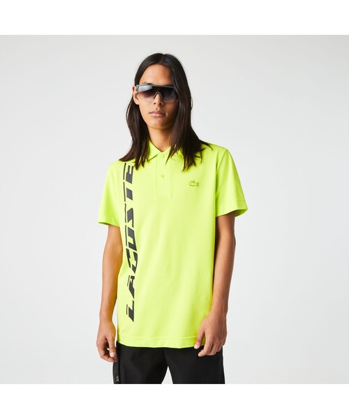 LACOSTE(ラコステ)の「エコ鹿の子地スポーツポロシャツ(ポロシャツ・メンズ・ライム/ブルー/ブラック・3/5/2/4/6)」の15枚目の写真