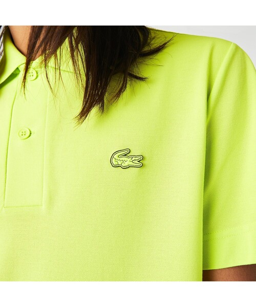 LACOSTE(ラコステ)の「エコ鹿の子地スポーツポロシャツ(ポロシャツ・メンズ・ライム/ブルー/ブラック・3/5/2/4/6)」の16枚目の写真