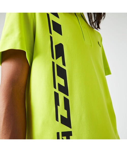 LACOSTE(ラコステ)の「エコ鹿の子地スポーツポロシャツ(ポロシャツ・メンズ・ライム/ブルー/ブラック・3/5/2/4/6)」の17枚目の写真