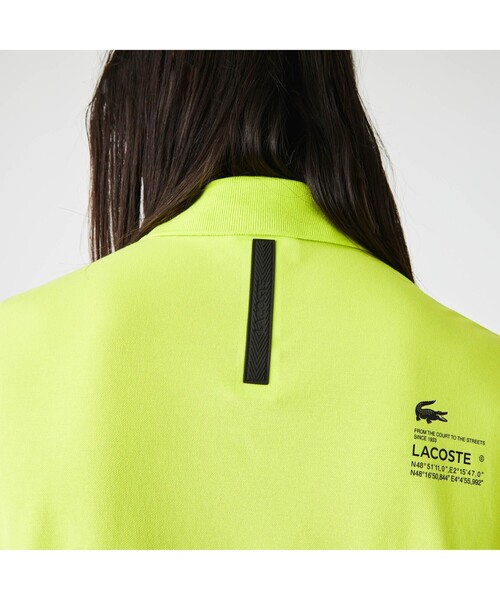 LACOSTE(ラコステ)の「エコ鹿の子地スポーツポロシャツ(ポロシャツ・メンズ・ライム/ブルー/ブラック・3/5/2/4/6)」の18枚目の写真