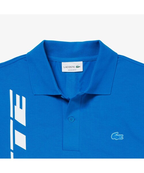 LACOSTE(ラコステ)の「エコ鹿の子地スポーツポロシャツ(ポロシャツ・メンズ・ライム/ブルー/ブラック・3/5/2/4/6)」の21枚目の写真