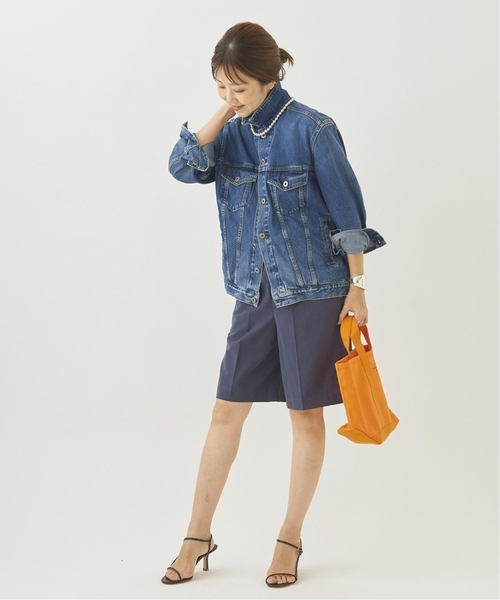 plage（プラージュ）の「《追加》デニム ジャケット3（デニムジャケット・レディース・ネイビー・36/38）」の6枚目の写真