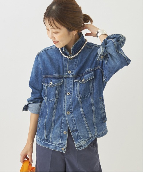 plage（プラージュ）の「《追加》デニム ジャケット3（デニムジャケット・レディース・ネイビー・36/38）」の19枚目の写真