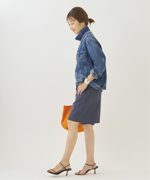 plage（プラージュ）の「《追加》デニム ジャケット3（デニムジャケット・レディース・ネイビー・36/38）」の16枚目の写真
