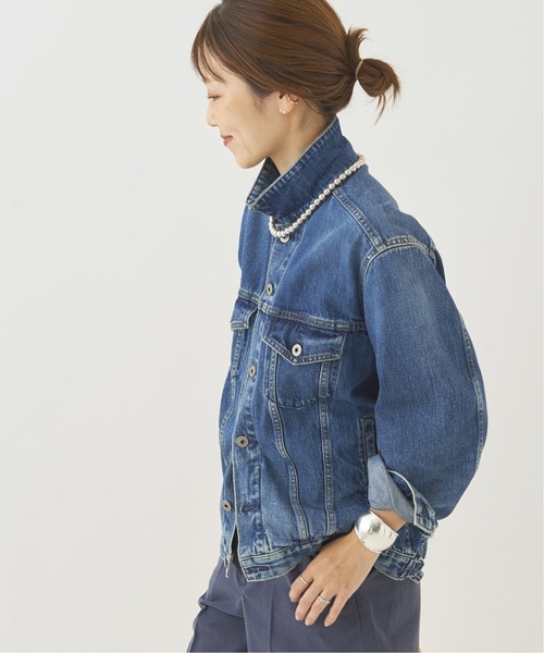 plage（プラージュ）の「《追加》デニム ジャケット3（デニムジャケット・レディース・ネイビー・36/38）」の22枚目の写真