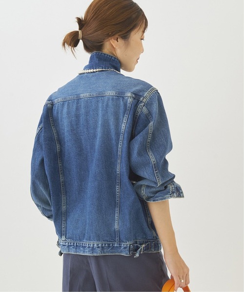 plage（プラージュ）の「《追加》デニム ジャケット3（デニムジャケット・レディース・ネイビー・36/38）」の7枚目の写真