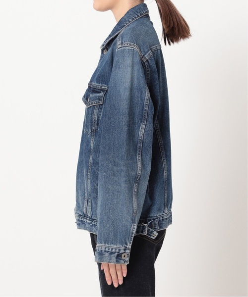 plage（プラージュ）の「《追加》デニム ジャケット3（デニムジャケット・レディース・ネイビー・36/38）」の11枚目の写真