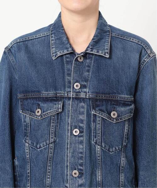 plage（プラージュ）の「《追加》デニム ジャケット3（デニムジャケット・レディース・ネイビー・36/38）」の14枚目の写真