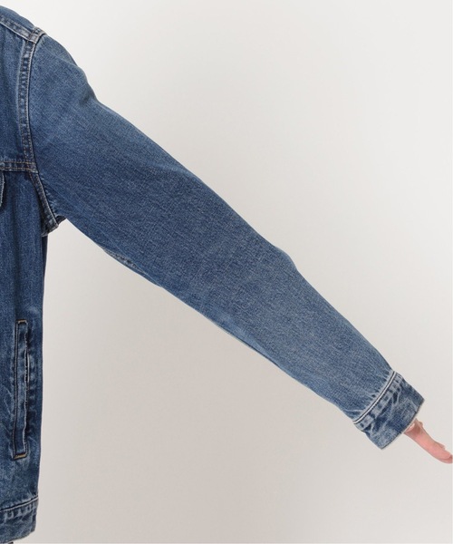 plage（プラージュ）の「《追加》デニム ジャケット3（デニムジャケット・レディース・ネイビー・36/38）」の4枚目の写真