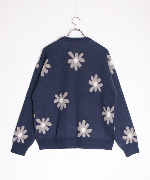 ジェレミースコット ニット セットアップ  花柄　フラワー moment+ ニット セーター 「累計販売枚数2万枚突破！」5Gフラワー