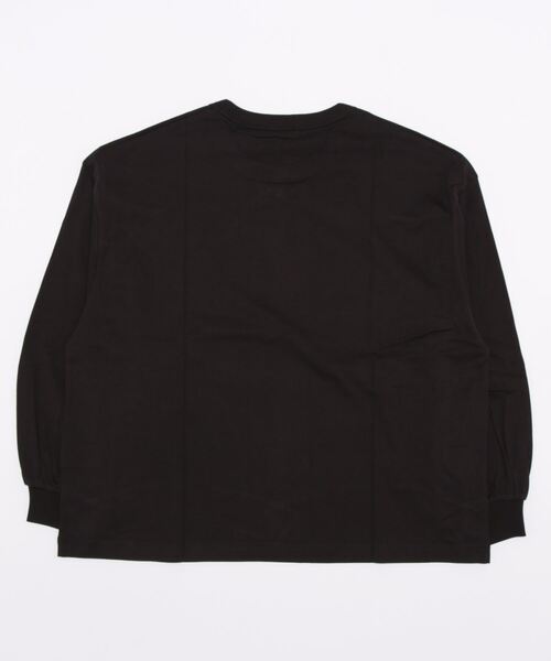 handvaerk(ハンドバーク)の「handvaerk | 60/2 ギャザースリーブ長袖Tシャツ WOMEN(Tシャツ/カットソー・レディース・ホワイト/ブラック/ダークグレー/オリーブ/ワイン/グレイッシュベージュ・SMALL)」の7枚目の写真