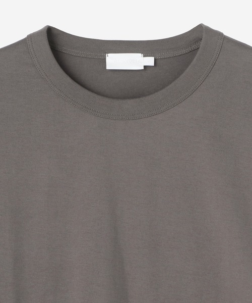 handvaerk(ハンドバーク)の「handvaerk | 60/2 ギャザースリーブ長袖Tシャツ WOMEN(Tシャツ/カットソー・レディース・ホワイト/ブラック/ダークグレー/オリーブ/ワイン/グレイッシュベージュ・SMALL)」の14枚目の写真