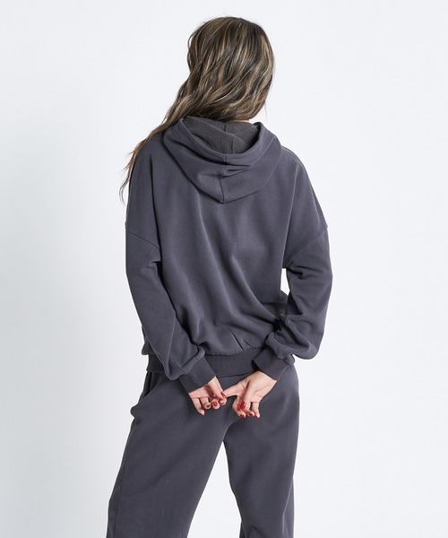 ROXY（ロキシー）の「JIVY ZIP/ロキシージップアップパーカー（パーカー・レディース・グレー/パープル/ブラック・LARGE/MEDIUM/SMALL/X-LARGE）」の10枚目の写真