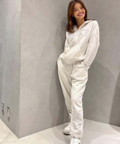 ROXY（ロキシー）の「JIVY ZIP/ロキシージップアップパーカー（パーカー・レディース・グレー/パープル/ブラック・LARGE/MEDIUM/SMALL/X-LARGE）」の12枚目の写真