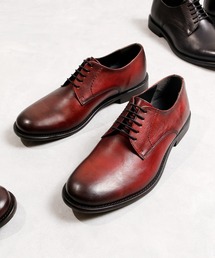 MADULI マドゥリ / LEATHER OXFORD PLAIN TOE SHOES 手染めレザーオックスフォードプレーントゥシューズ 外羽根 / M217001