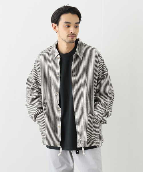 JOURNAL STANDARD J.S HOMESTEAD(ジャーナルスタンダードホームステッド)の「【J.S.Homestead】C/Li ワッシャースピンドルMIL L/S(シャツ/ブラウス・メンズ・ネイビー/ライトホワイト/オフホワイト/ブルー系その他・MEDIUM/LARGE)」の7枚目の写真