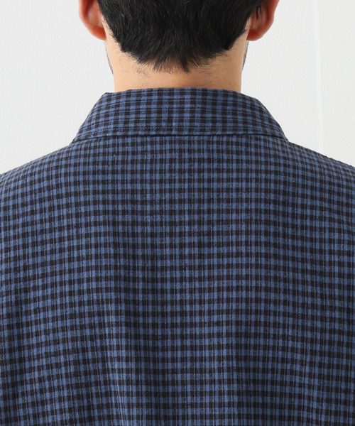 JOURNAL STANDARD J.S HOMESTEAD(ジャーナルスタンダードホームステッド)の「【J.S.Homestead】C/Li ワッシャースピンドルMIL L/S(シャツ/ブラウス・メンズ・ネイビー/ライトホワイト/オフホワイト/ブルー系その他・MEDIUM/LARGE)」の14枚目の写真