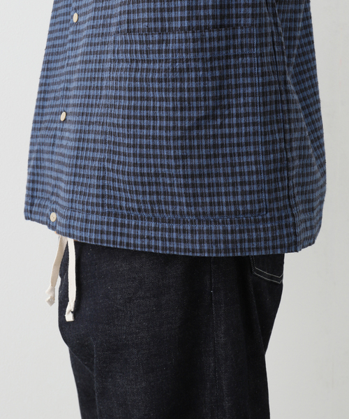 JOURNAL STANDARD J.S HOMESTEAD(ジャーナルスタンダードホームステッド)の「【J.S.Homestead】C/Li ワッシャースピンドルMIL L/S(シャツ/ブラウス・メンズ・ネイビー/ライトホワイト/オフホワイト/ブルー系その他・MEDIUM/LARGE)」の19枚目の写真