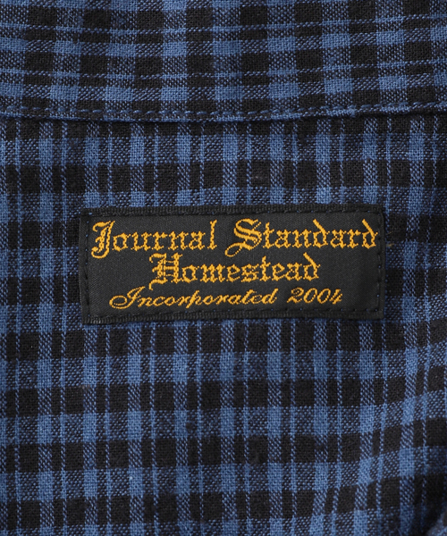 JOURNAL STANDARD J.S HOMESTEAD(ジャーナルスタンダードホームステッド)の「【J.S.Homestead】C/Li ワッシャースピンドルMIL L/S(シャツ/ブラウス・メンズ・ネイビー/ライトホワイト/オフホワイト/ブルー系その他・MEDIUM/LARGE)」の20枚目の写真