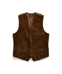RRL（ダブル アール エル）の「（限定コレクション）スエード ベスト（ベスト・メンズ）」