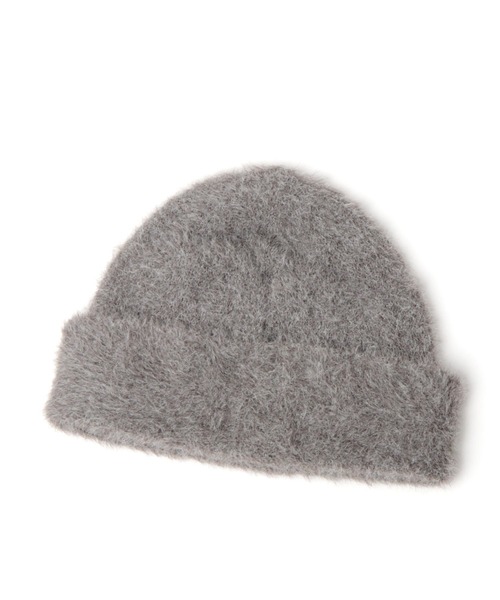 studio CLIP（スタディオクリップ）の「シャギーニットワッチ（ニットキャップ/ビーニー・レディース・グレー/ベージュ/ブラウン・FREE）」の4枚目の写真