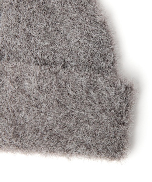 studio CLIP（スタディオクリップ）の「シャギーニットワッチ（ニットキャップ/ビーニー・レディース・グレー/ベージュ/ブラウン・FREE）」の6枚目の写真